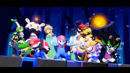 Mario + Rabbids Sparks of Hope - Full Party Finishing Blow