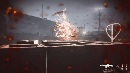 Modern Warfare 2 - Riot Shield Basketball Court