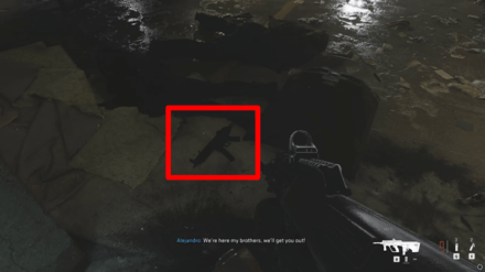 Modern Warfare 2 - Lachmann-Sub on hallway