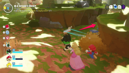 Mario + Rabbids - A Dryad