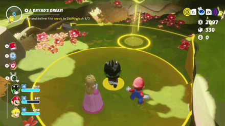 Mario + Rabbids - A Dryad