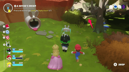 Mario + Rabbids - A Dryad