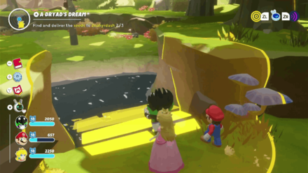 Mario + Rabbids - A Dryad