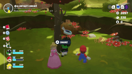 Mario + Rabbids - A Dryad