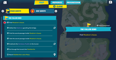 Mario + Rabbids Sparks of Hope - Quest Log