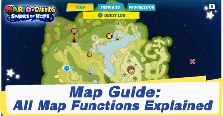 Mario + Rabbids Sparks of Hope - Map Guide Banner