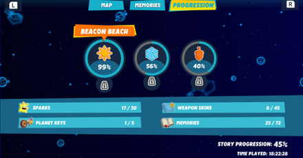 Mario + Rabbids Sparks of Hope - Progression