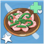 Beet with Fiddlehead