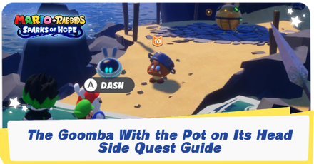 Mario + Rabbids Sparks of Hope - The Goomba With the Pot on Its Head Side Quest Guide.png