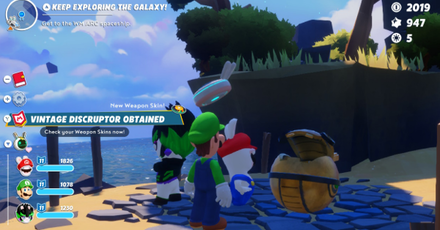 Mario + Rabbids Sparks of Hope - Vintage Discruptor Weapon Skin.png