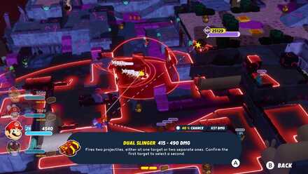 Attack from a distance to avoid high damage