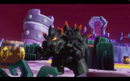 Darkmess Bowser was formed using Cursa