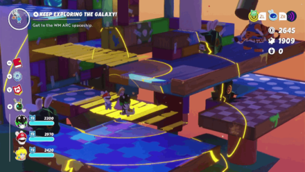 Mario + Rabbids Sparks of Hope - Palette Prime Secret Zone Step 2