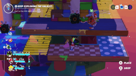 Mario + Rabbids Sparks of Hope - Palette Prime Secret Zone Step 6