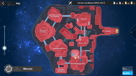 Tower of Fantasy - Map View