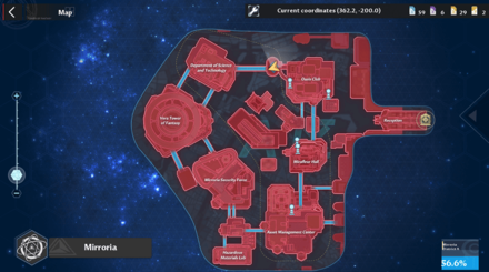 Tower of Fantasy - Map View