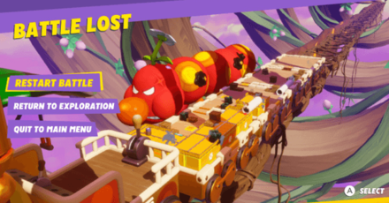 Mario + Rabbids Sparks of Hope - Battle Lost