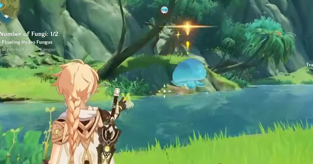 Genshin - Use the Wisdom Orb to Capture Fungi