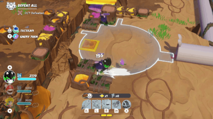 Mario + Rabbids Sparks of Hope - Ooze Inside the Everbloom Step 2