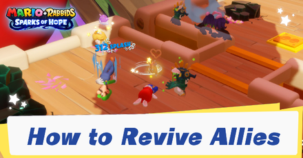Mario + Rabbids Sparks of Hope - How to Revive Banner