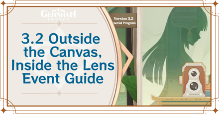 Genshin Impact - 3.2 Outside the Canvas Inside the Lens
