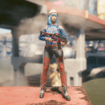 Cyberpunk 2077 - With an SMG