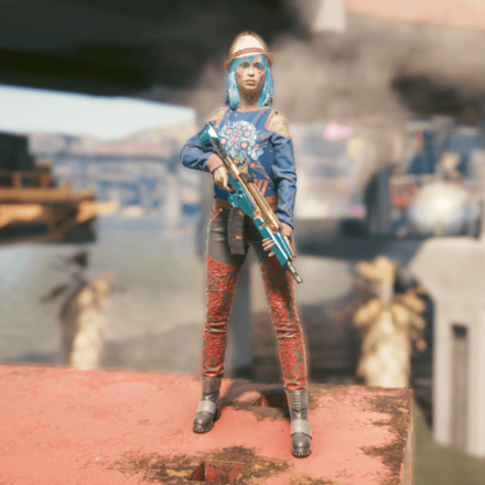 Cyberpunk 2077 - With a Rifle