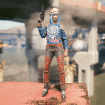 Cyberpunk 2077 - With a Revolver