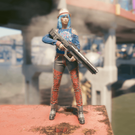 Cyberpunk 2077 - With a Precision Rifle