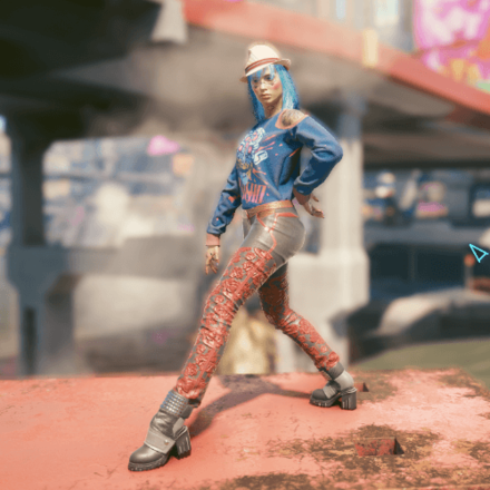 Cyberpunk 2077 - Fire Warrior