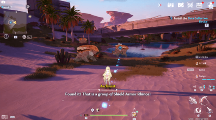 1 Find the Shield Armor Rhino