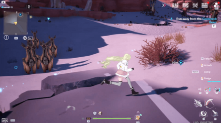 6 Run Away from the Gooseneck Beast