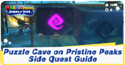 Mario + Rabbids Sparks of Hope - Puzzle Cave on Pristine Peaks SIde Quest Guide.png