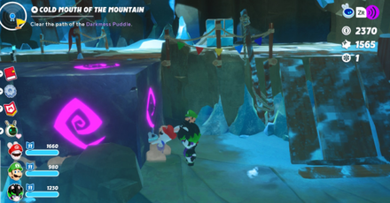 Mario + Rabbids Sparks of Hope - Use Decibel to activate the first block.png