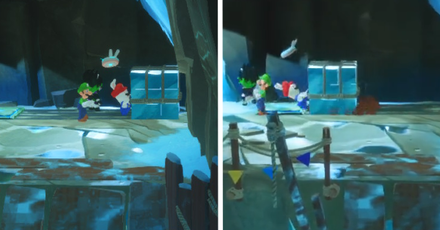 Mario + Rabbids Sparks of Hope - Grab the box then pull it to the left to put on the switch.png