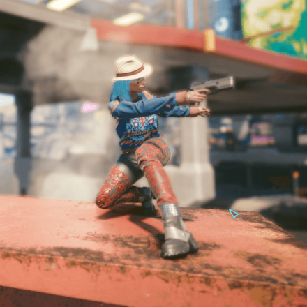 Cyberpunk 2077 - Roundhouse Shot to the Face