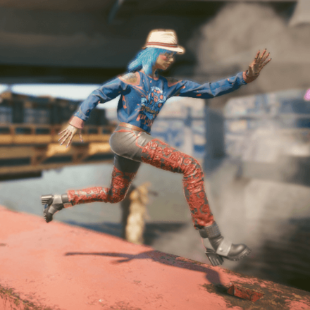 Cyberpunk 2077 - Floor is Lava