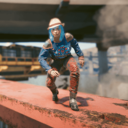 Cyberpunk 2077 - Crouching Punk, Hidden Samurai