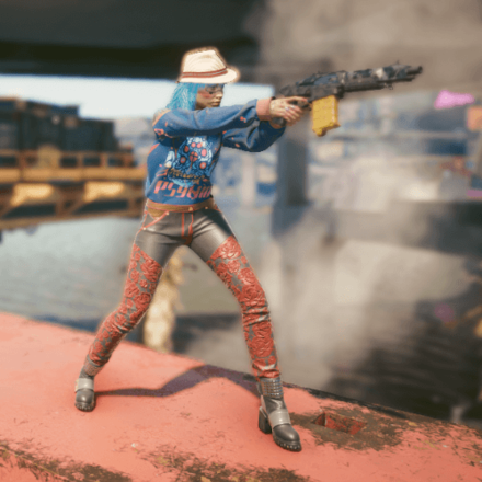 Cyberpunk 2077 - Action With a Shotgun