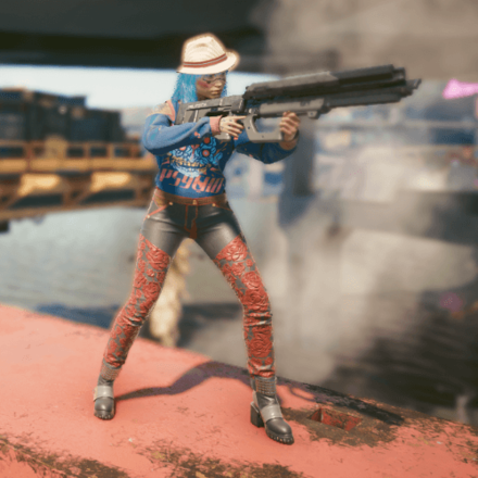 Cyberpunk 2077 - Action With a Precision Rifle