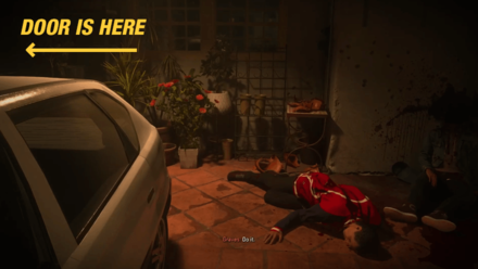 Enter the Door Behind the Car