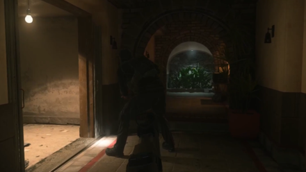 Go through the Building to Avoid Soldiers