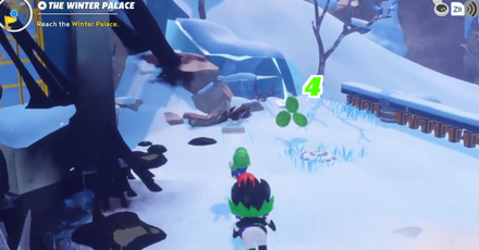 Mario + Rabbids Sparks of Hope - Up ahead, past the green pipe, is the fourth Green Coin.png