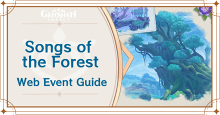 Genshin Impact - Songs of the Forest Web Event Guide