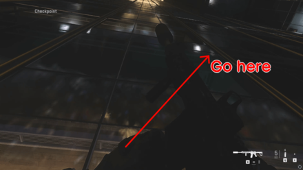 Modern Warfare 2 - 2nd Floor - Go Slightly to the Right