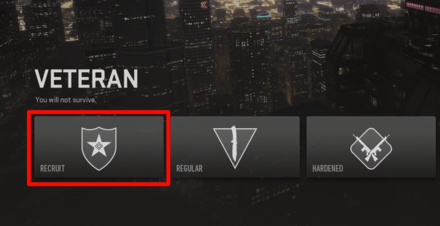 Modern Warfare 2 - Countdown Recruit Difficulty