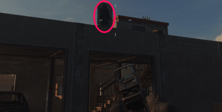 Target on Top of Building