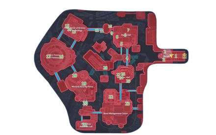 Mirroria District A Gold Nucleus Map