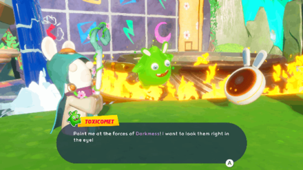 Mario + Rabbids Sparks of Hope - Complete The Quest for Courage Side Quest