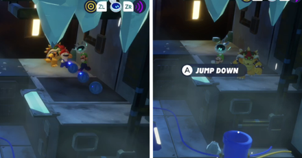 Mario + Rabbids Sparks of Hope - Turn a corner to get the fourth set of Blue Coins.png
